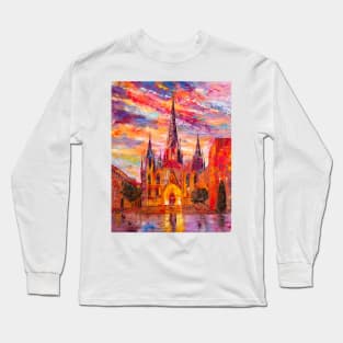 Barcelona Cathedral Long Sleeve T-Shirt